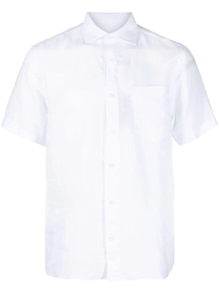 Paul & Shark Breathable Long Sleeve Linen Shirt