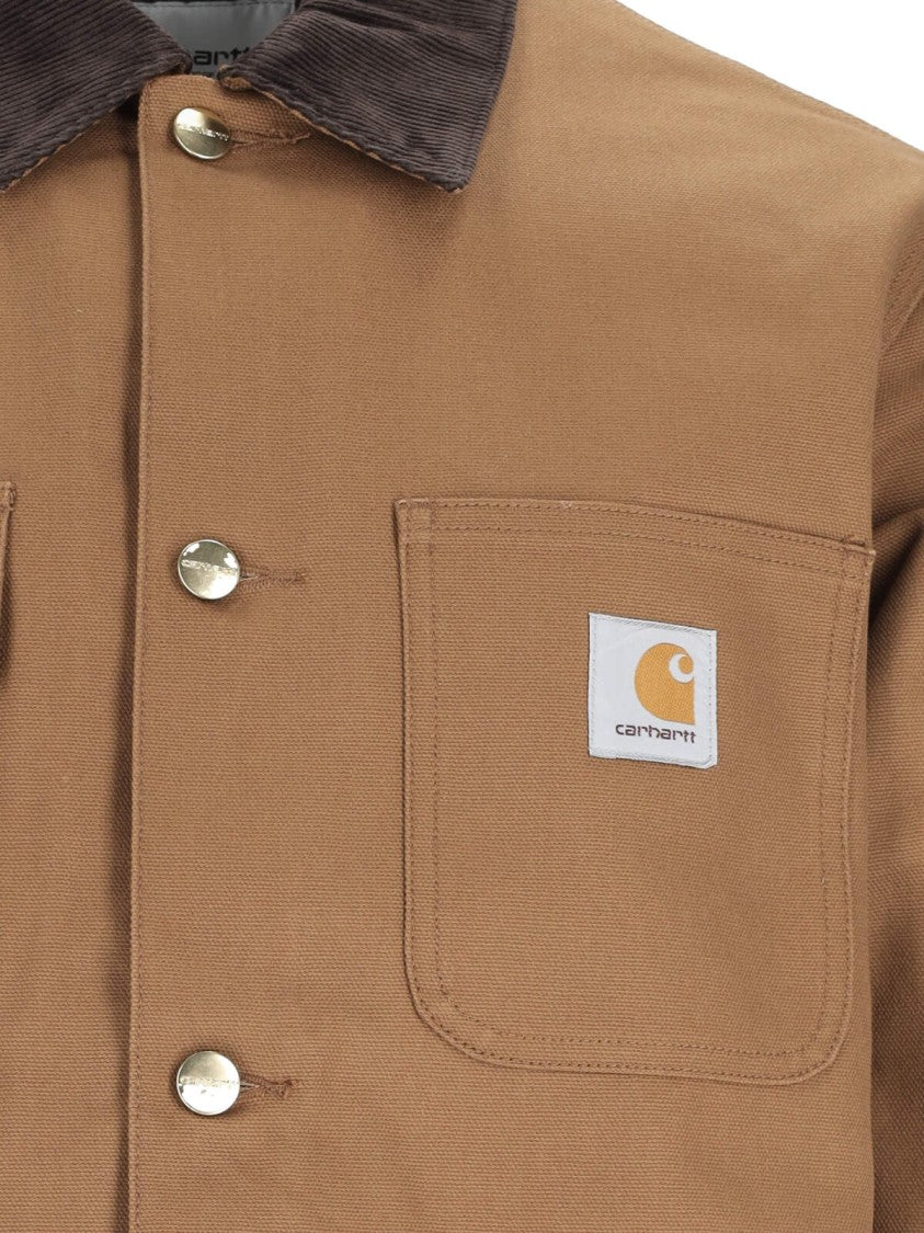 Carhartt Wip Brown Detroit Cotton Jacket