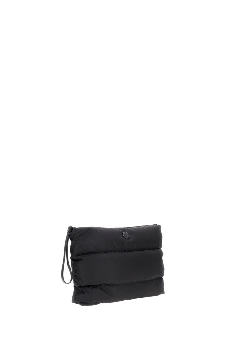 Moncler Quilted Laptop Case With Wrist Strap