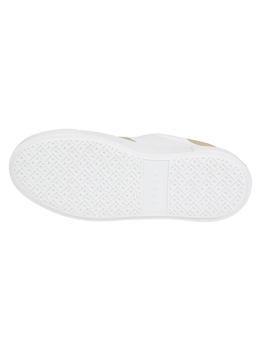 Hogan H705 Low Top Mutton Leather Sneakers