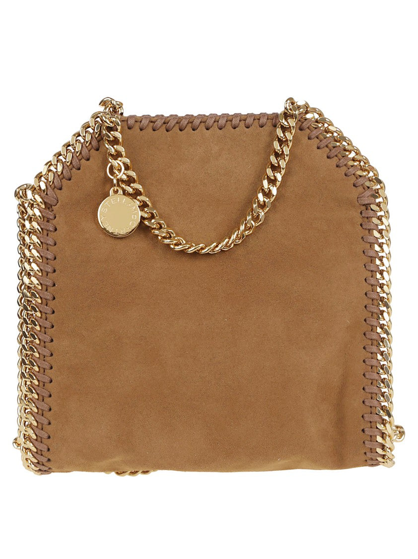Stella Mccartney Structured Crossbody Bag With Unique Chain Detail