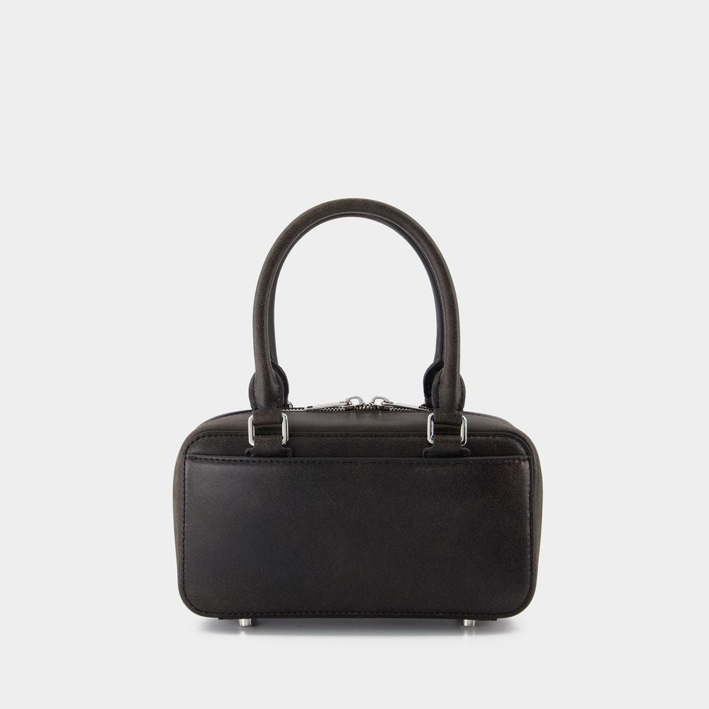 Self-Portrait Mini Tote Bag - Leather - Black