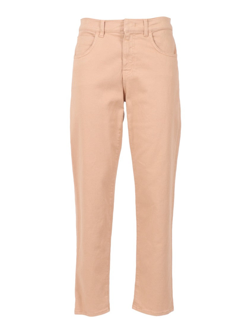 Lorena Antoniazzi Straight-Leg Denim Pants With Mid-Rise Waist
