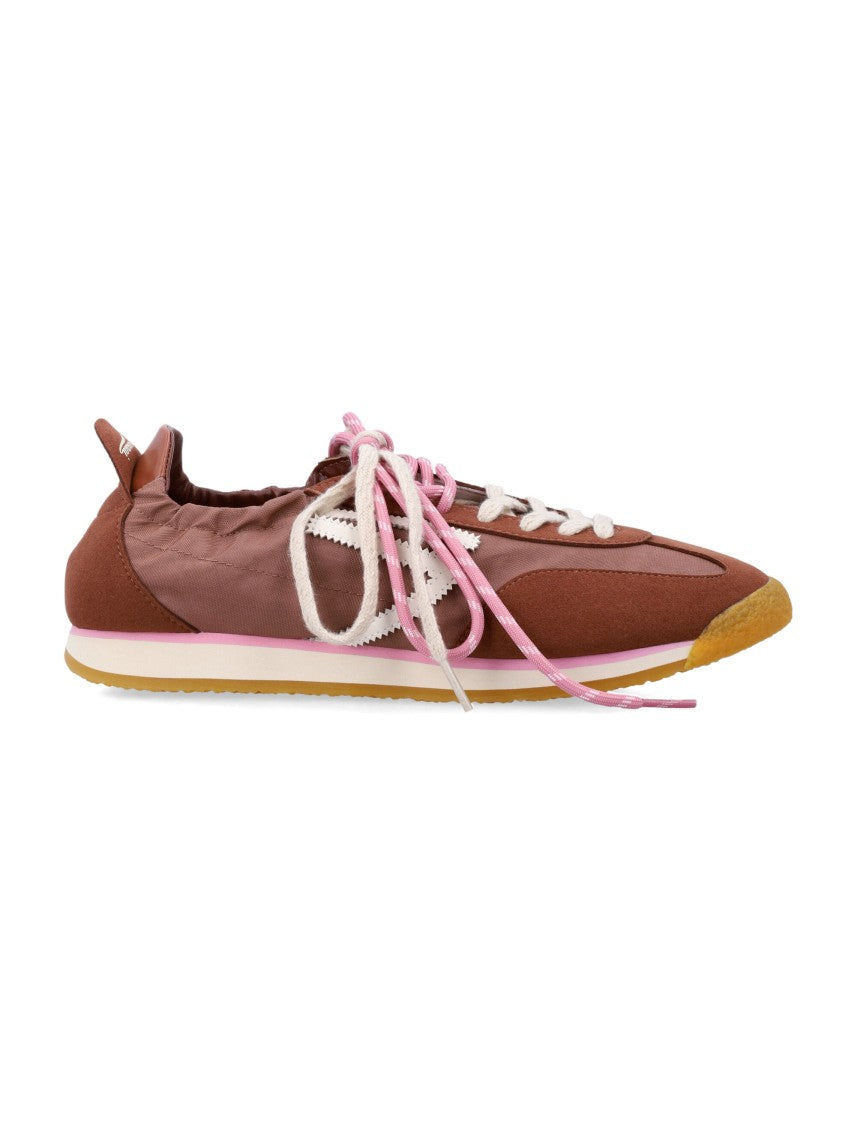 Puraai Vegan Leather Double Lacing Sneakers