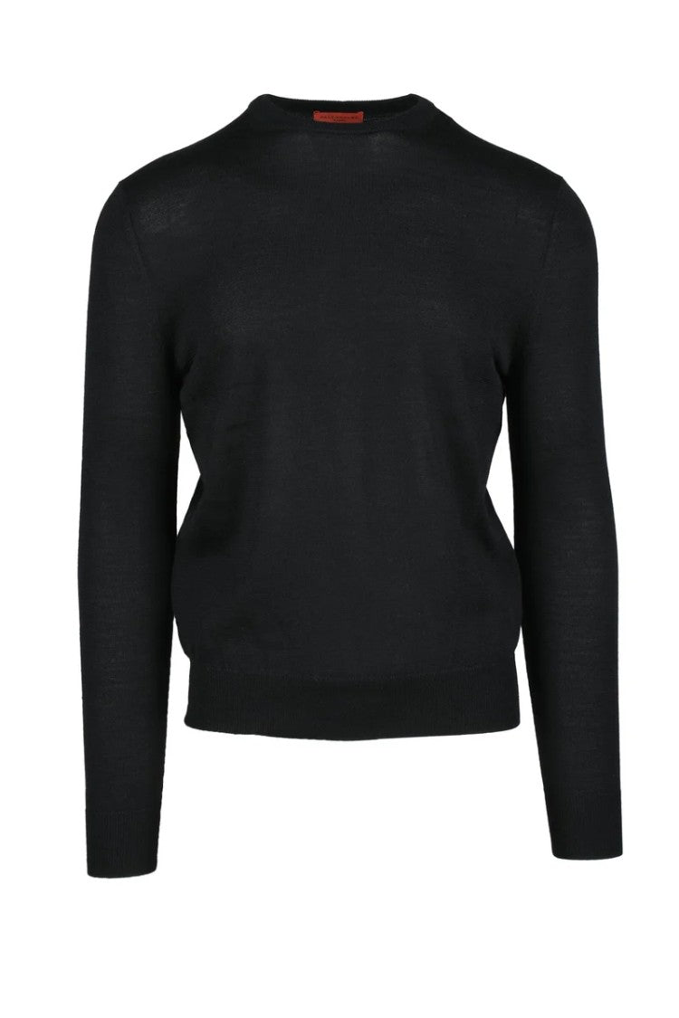Ballantyne Wool Pullover - Black