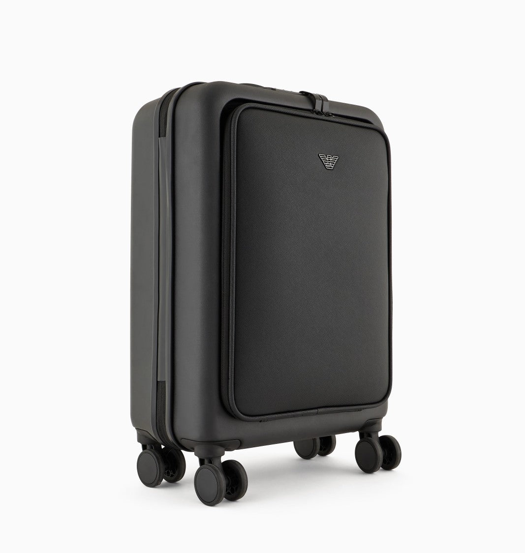 Emporio Armani Black Hard-Shell Suitcase