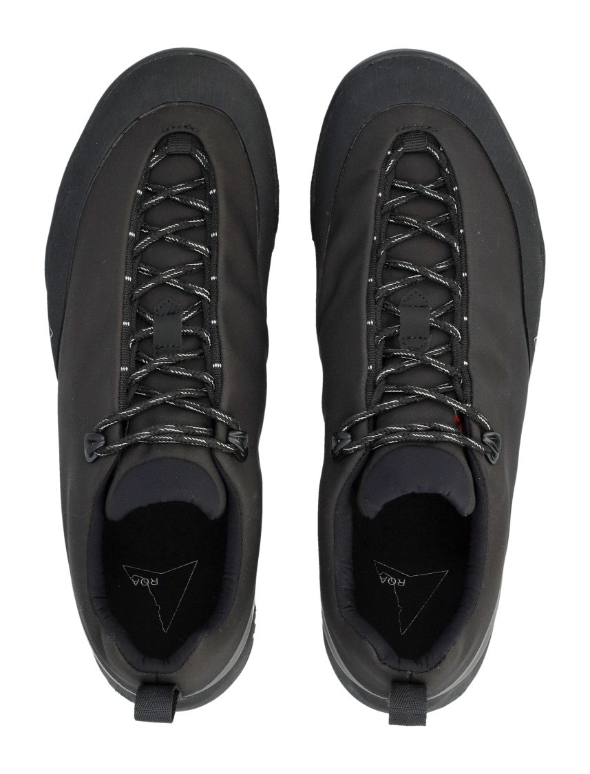 Roa Black Cingino Waterproof Hiking Sneakers