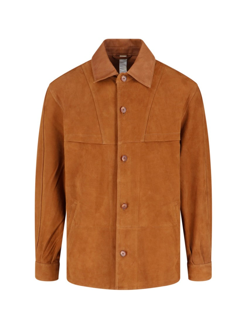 Sunflower Suede Shirt – Brown