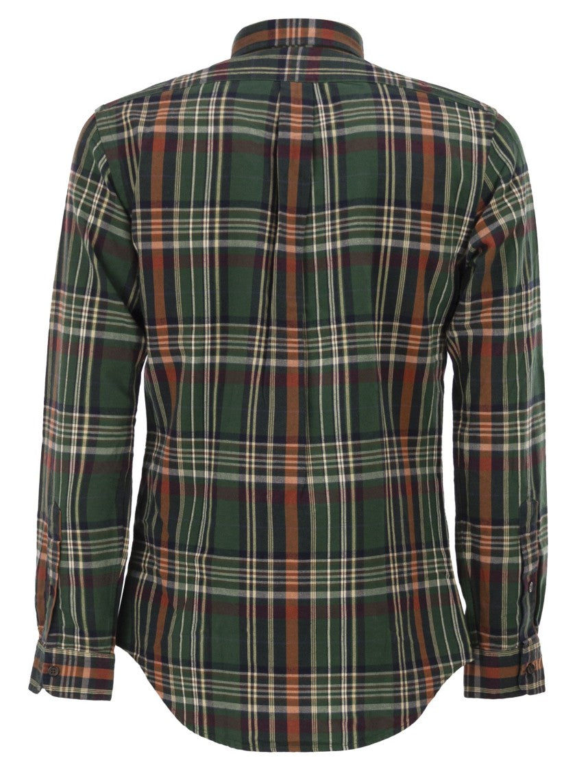 Polo Ralph Lauren Custom-Fit Checked Oxford Shirt