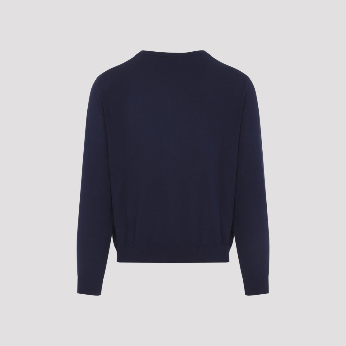 Etro Knitted Blue Cotton Sweater