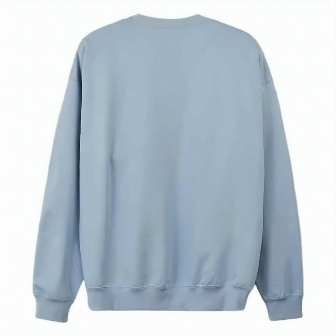 Y-3 Long-Sleeve Crewneck Sweatshirt In Soft Blue