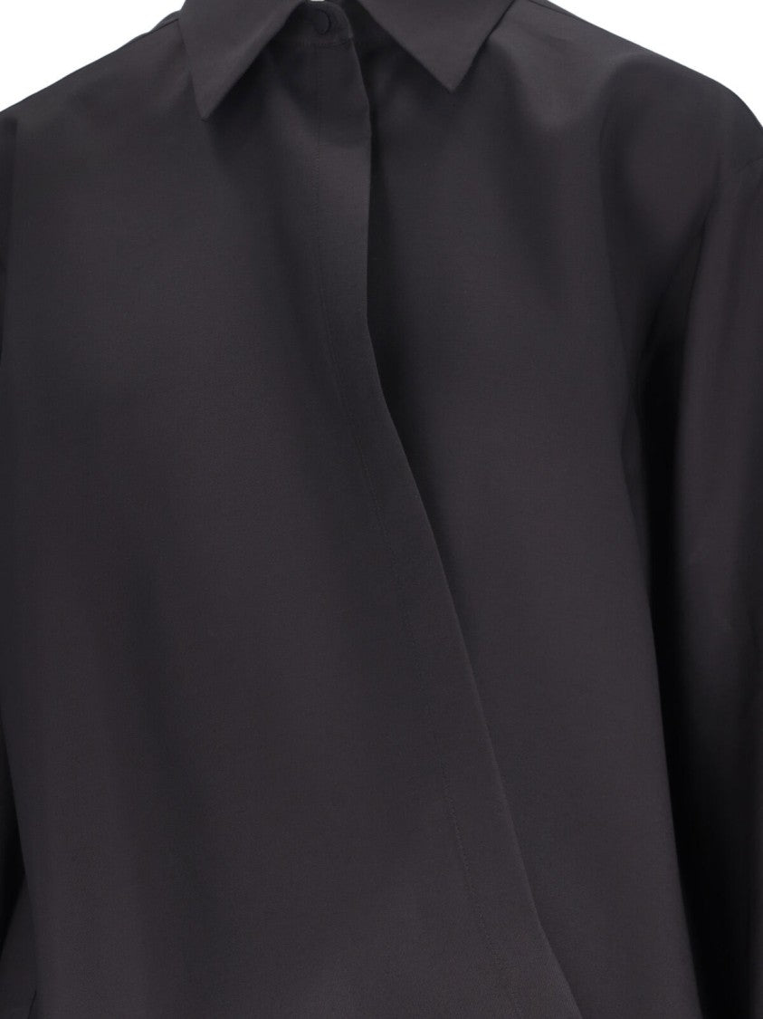 Valentino Drawstring Shirt – Black