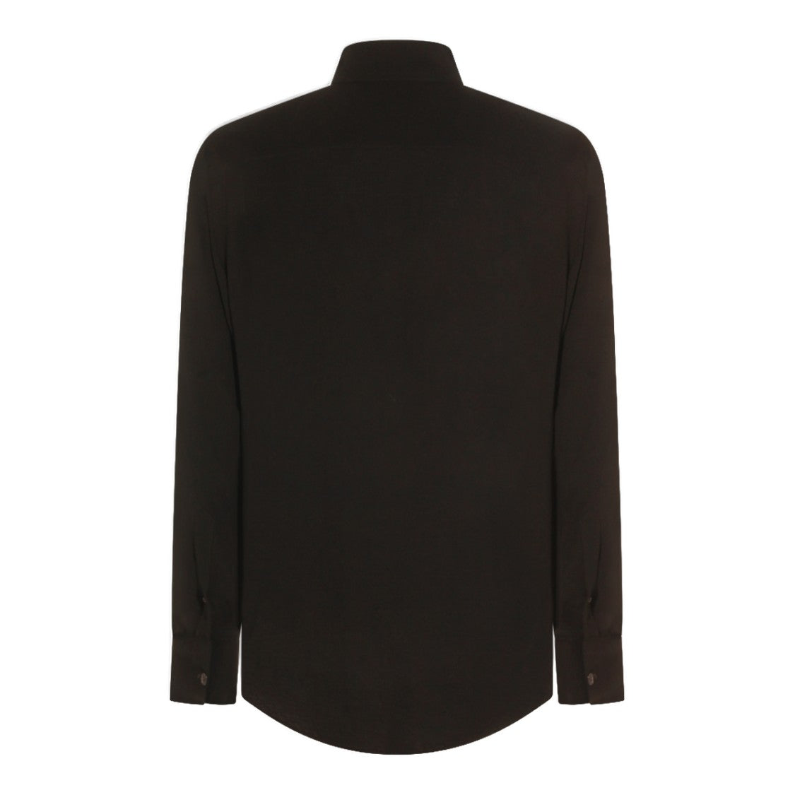 Vivienne Westwood Long-Sleeve Black Shirt With Draped Neckline