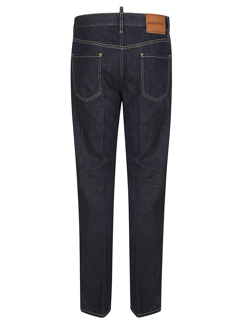 Dsquared2 642 Dark Indigo Straight Jeans