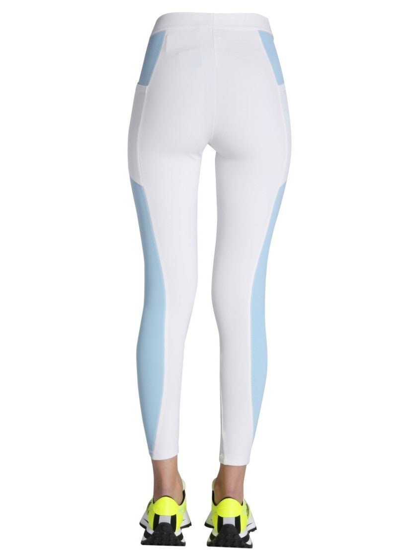 Stella Mccartney High-Waisted Leggings With Bold Logo Detailing