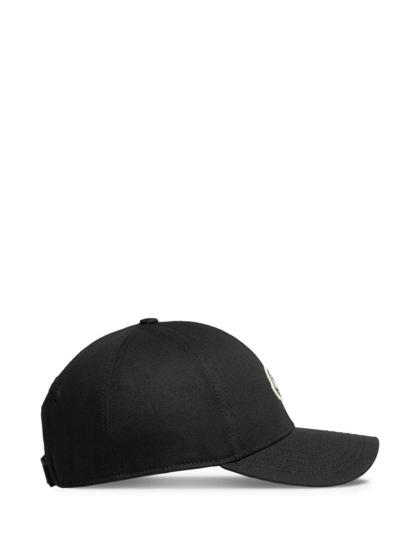 Moncler Structured Baseball Cap With Embroidered Logo