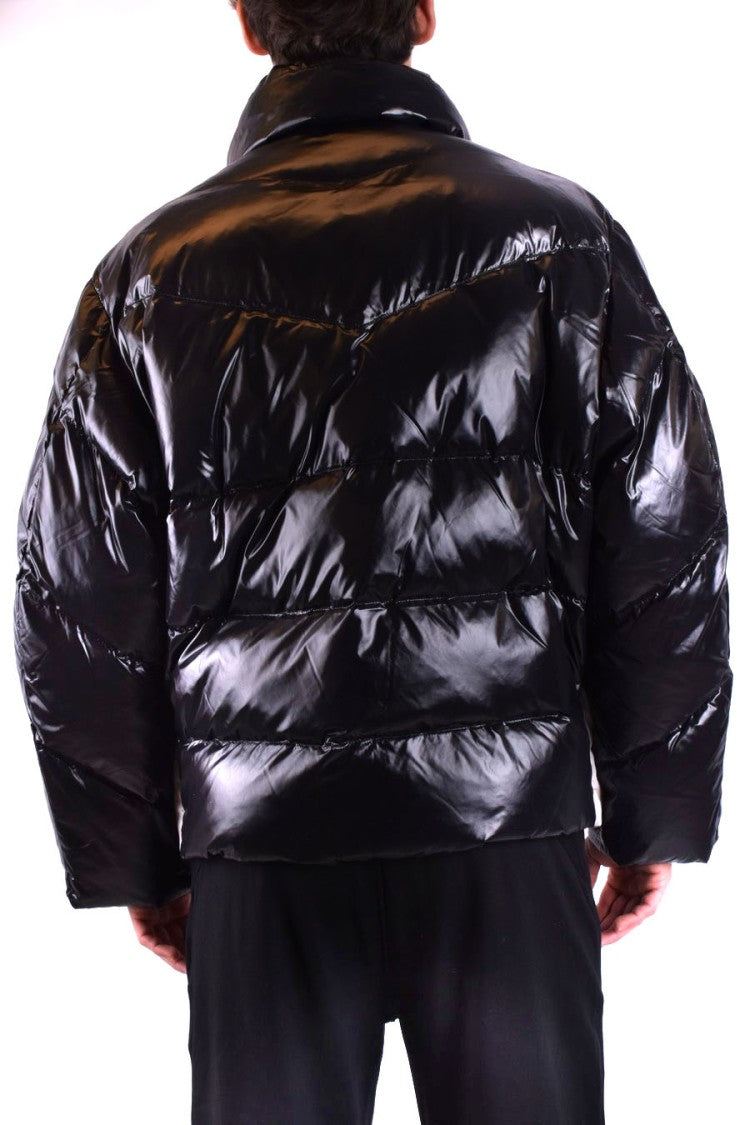 Neil Barrett Chevron Puffer Jacket With Oversized Fit