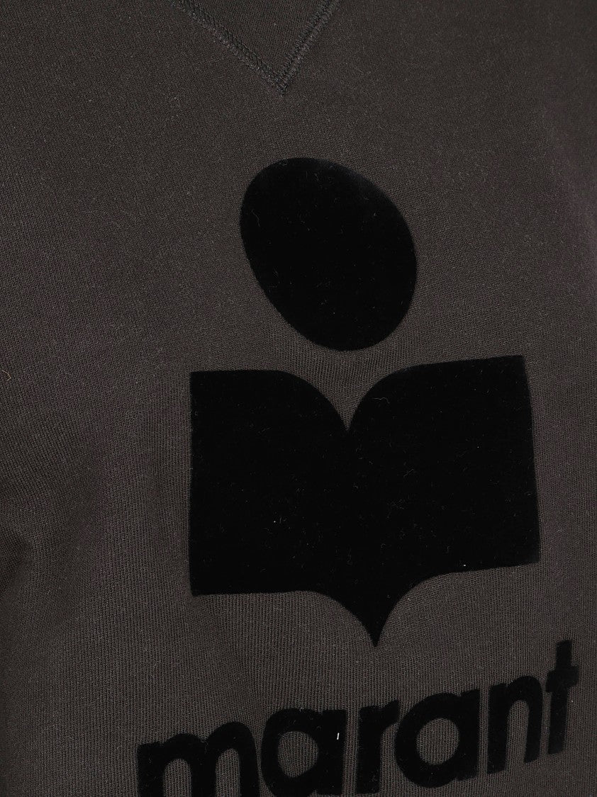 Isabel Marant Étoile Textured Logo Sweatshirt