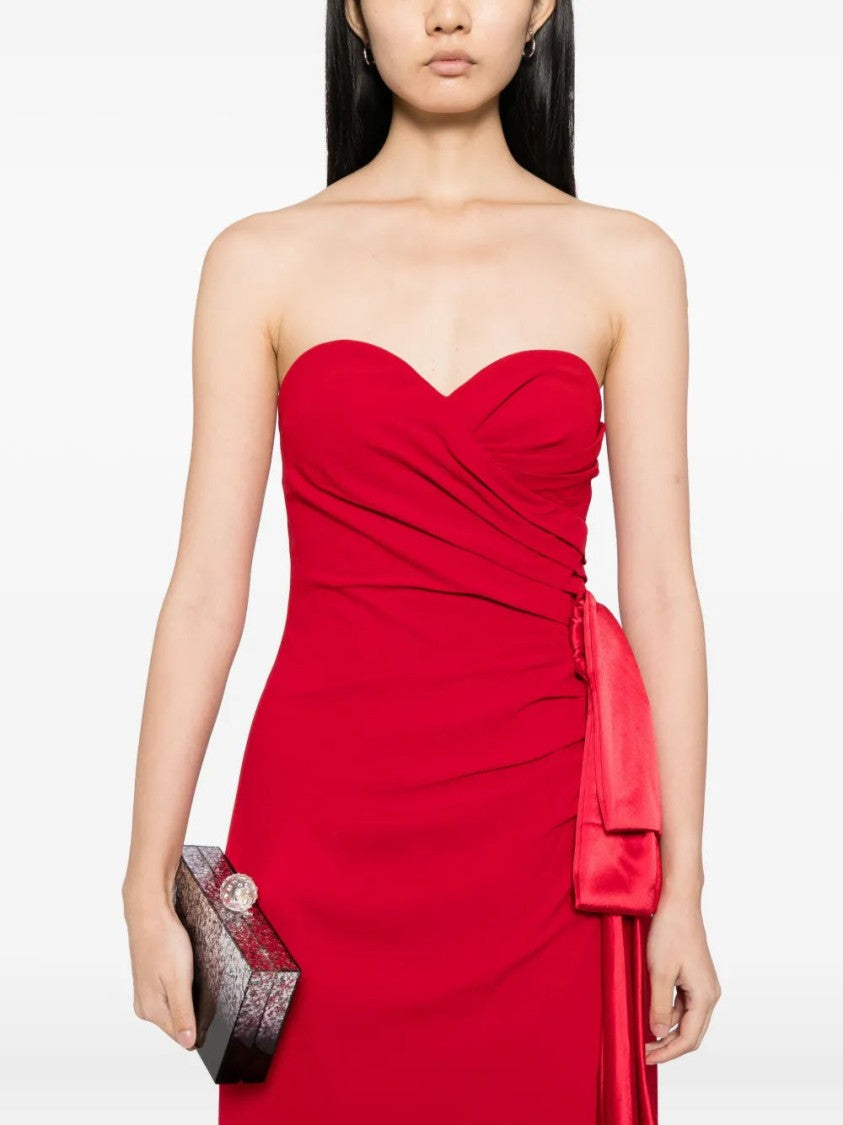 Saiid Kobeisy Strapless Long Dress