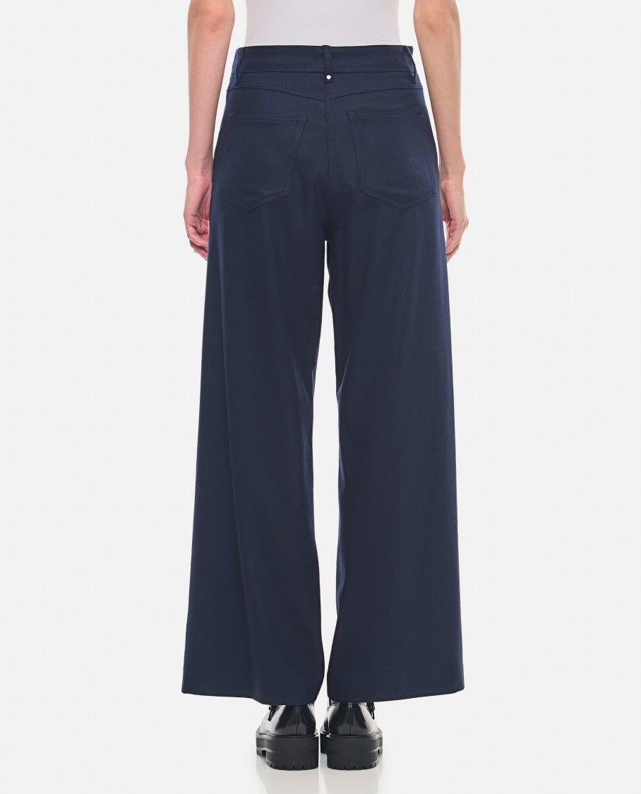 Max Mara Ermes Five Pockets Wool Pants