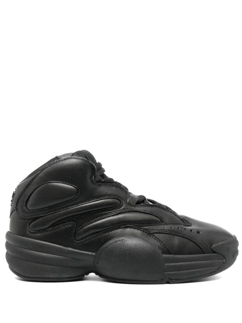 Alexander Wang Padded-Panel Low-Top Sneakers