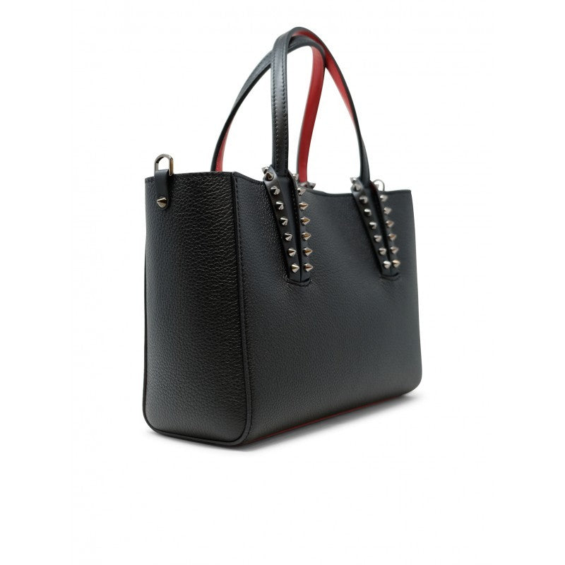 Christian Louboutin Black Leather Cabata Mini Calf Bag