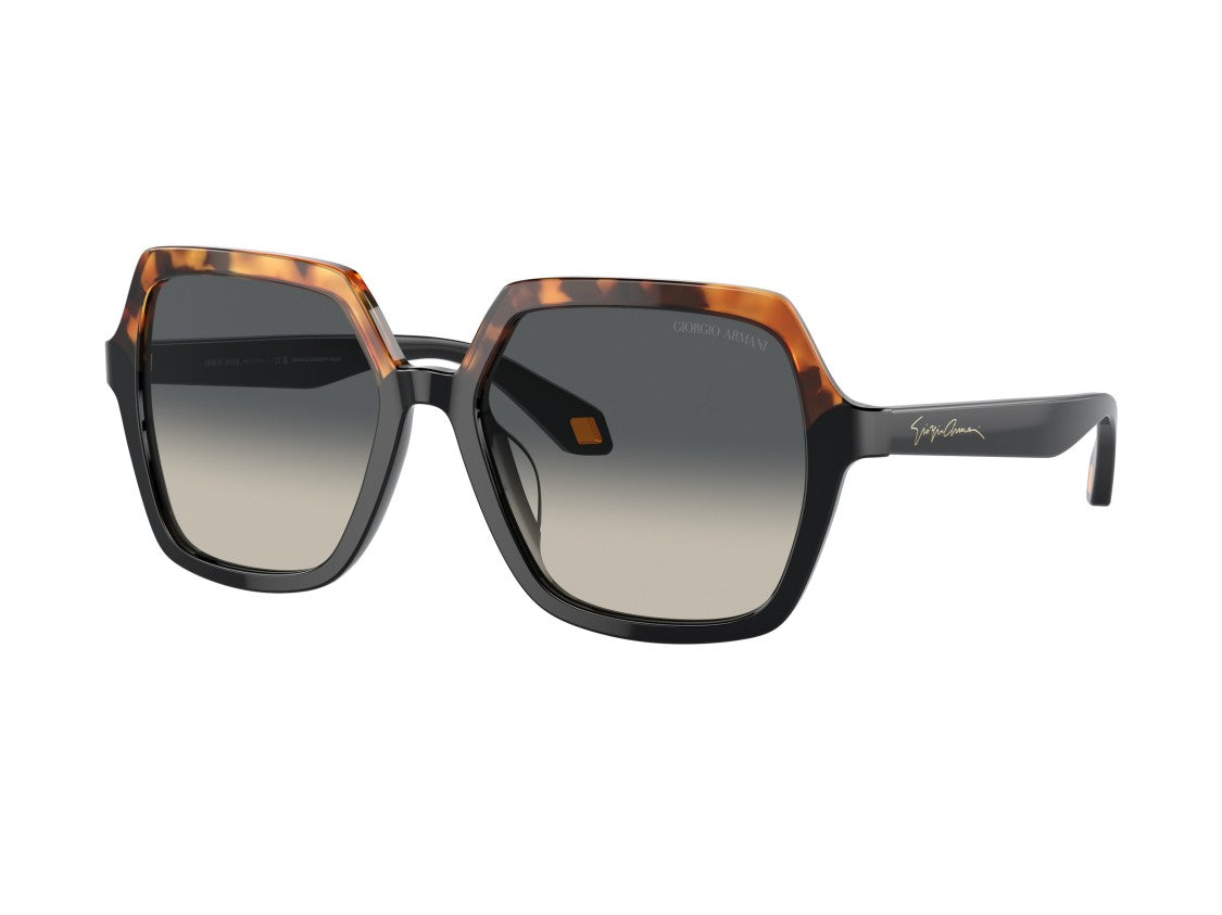 Giorgio Armani 0Ar8193u Gradient Oversized Square Sunglasses