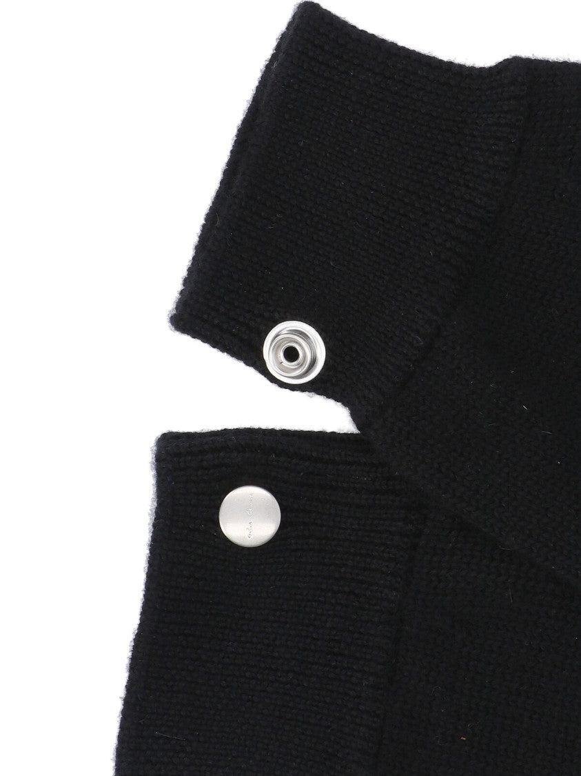 Rick Owens "Fingerless" Cashmere Gloves
