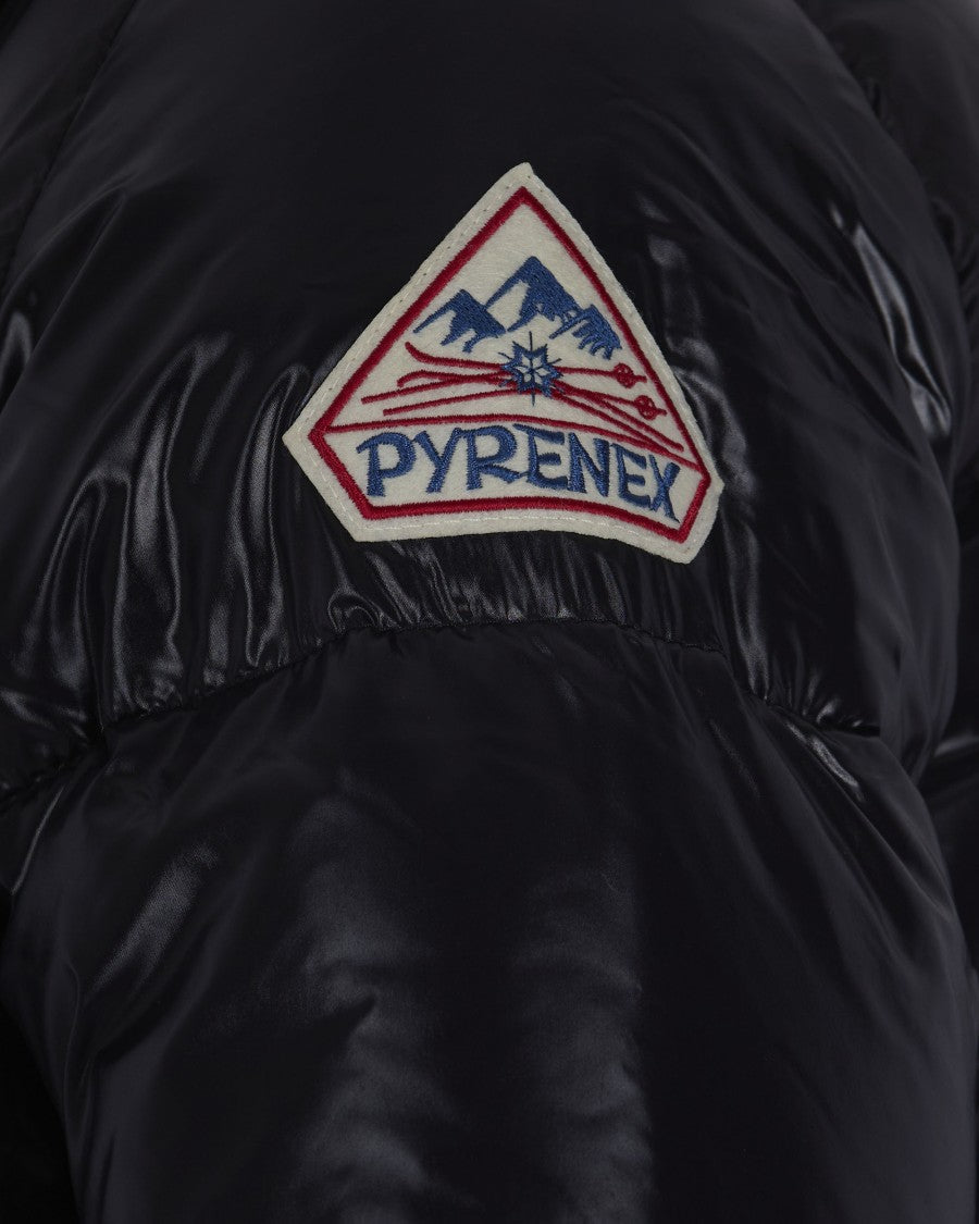 Pyrenex Fitted Puffer Jacket With Shiny Nylon Finish