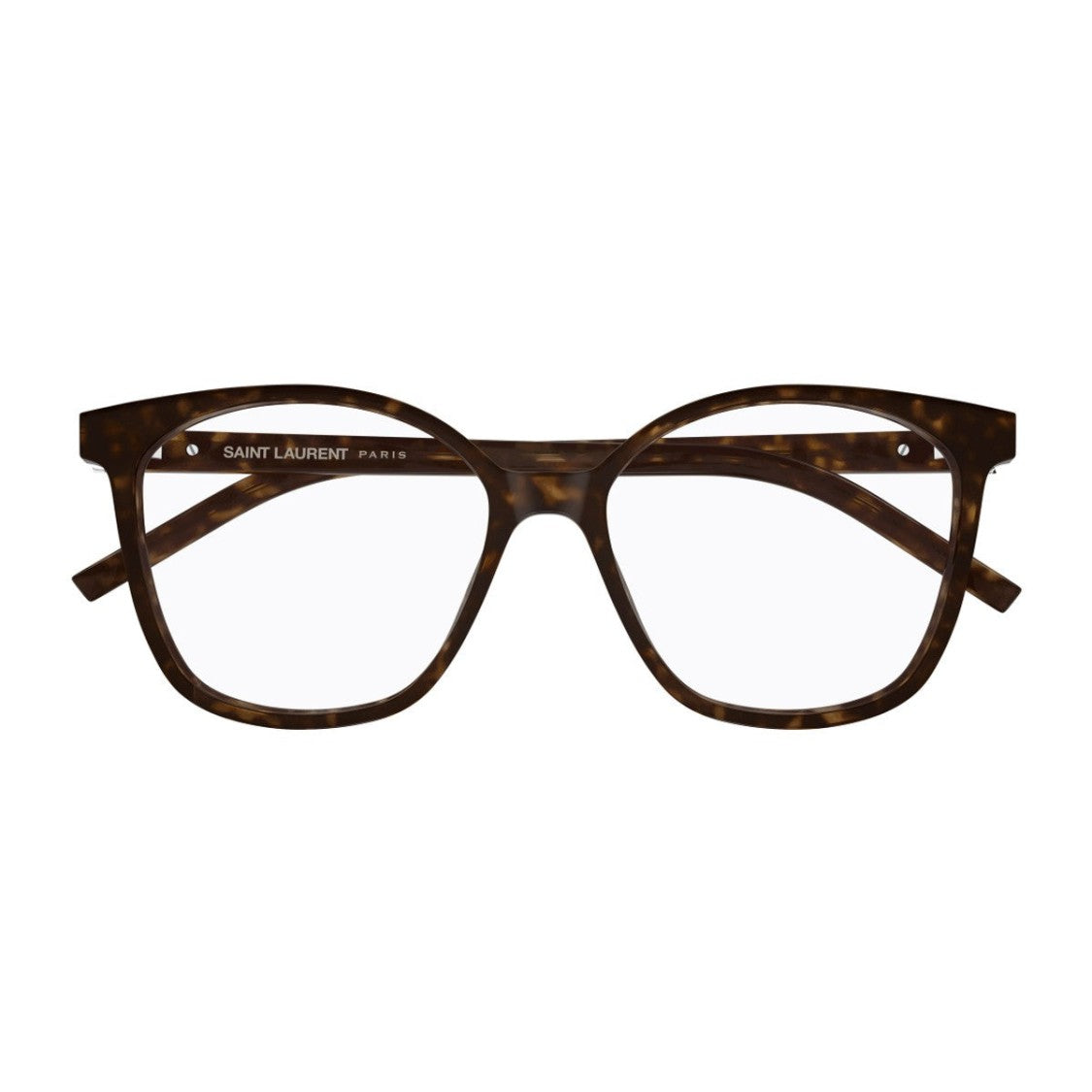 Saint Laurent Havana Sl M162 Monogram Acetate Square Sunglasses
