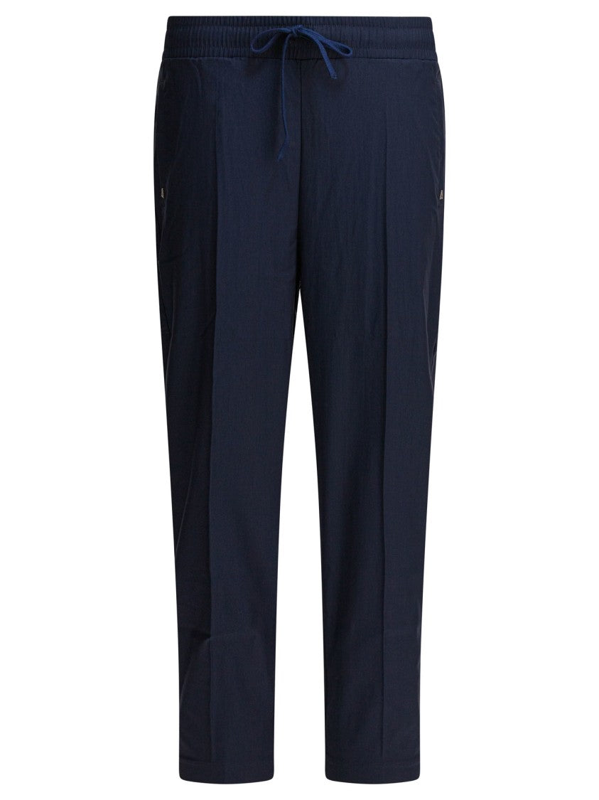 Altum Straight Leg Trousers With Elastic Waistband