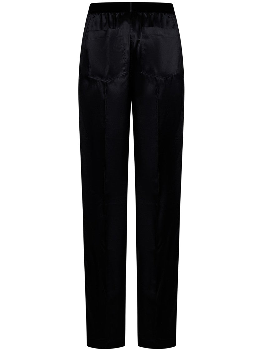 Tom Ford Black Straighttrousers