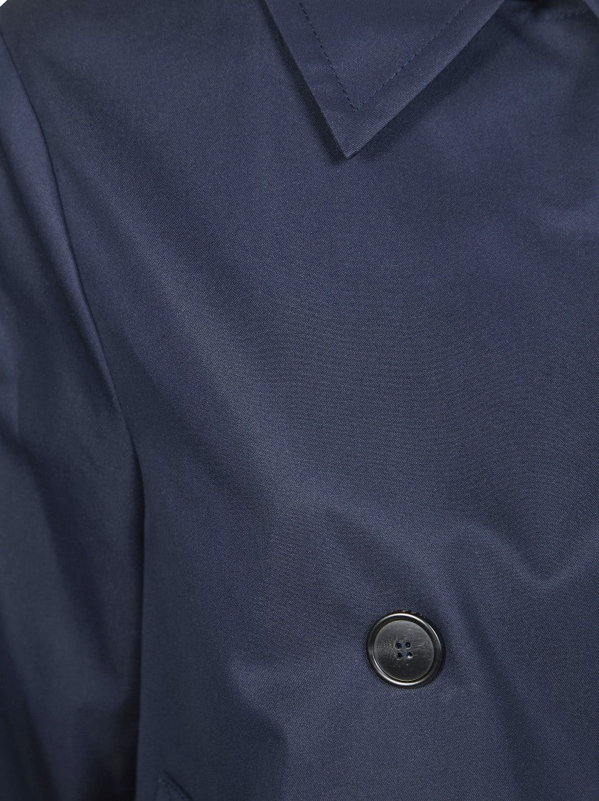 Max Mara Blue Biglia Double Breasted Jacket