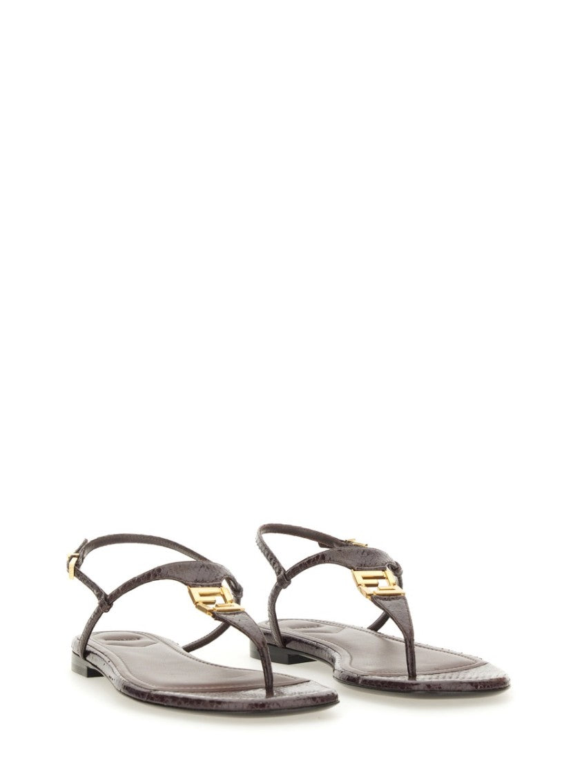 Fendi "Ffold" Sandals