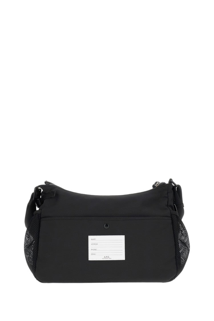 A.P.C. Functional Nylon Crossbody Bag With Buckle Flaps
