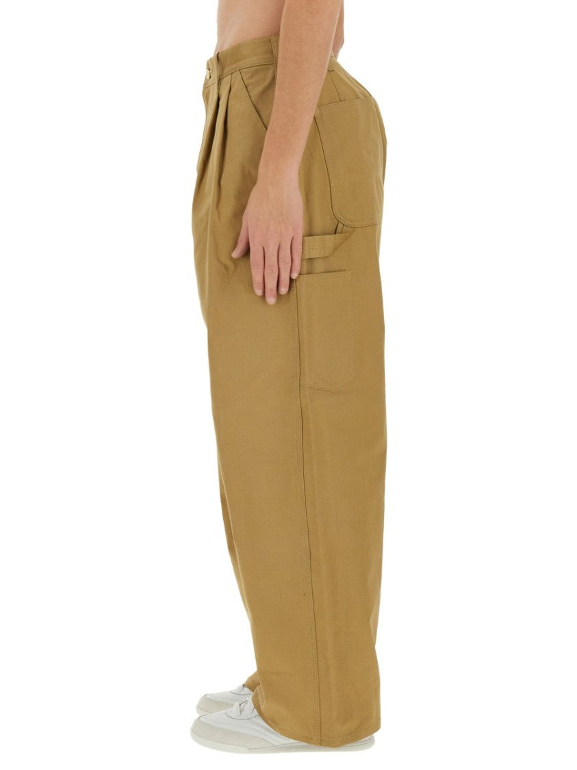Junya Watanabe Relaxed Wide-Leg Pants With High Waist