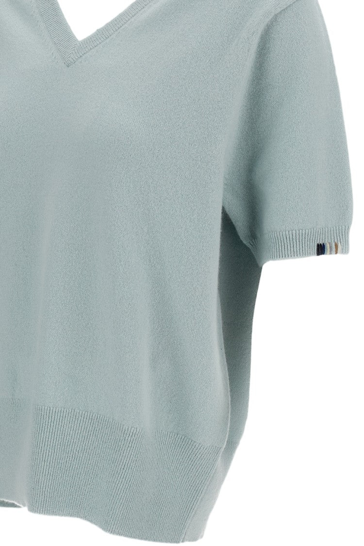 Extreme Cashmere Light Blue Martina Cashmere-Blend Sweater