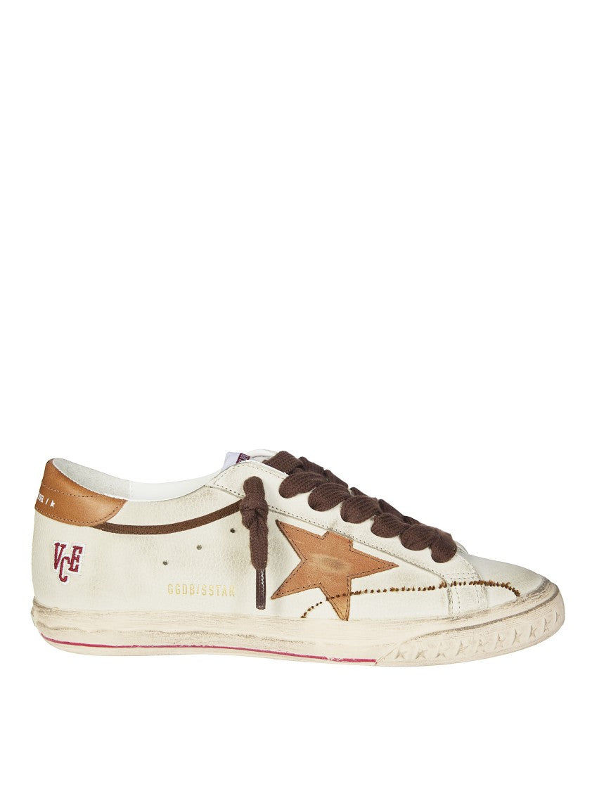 Golden Goose White Nubuck Leather Star Sneakers