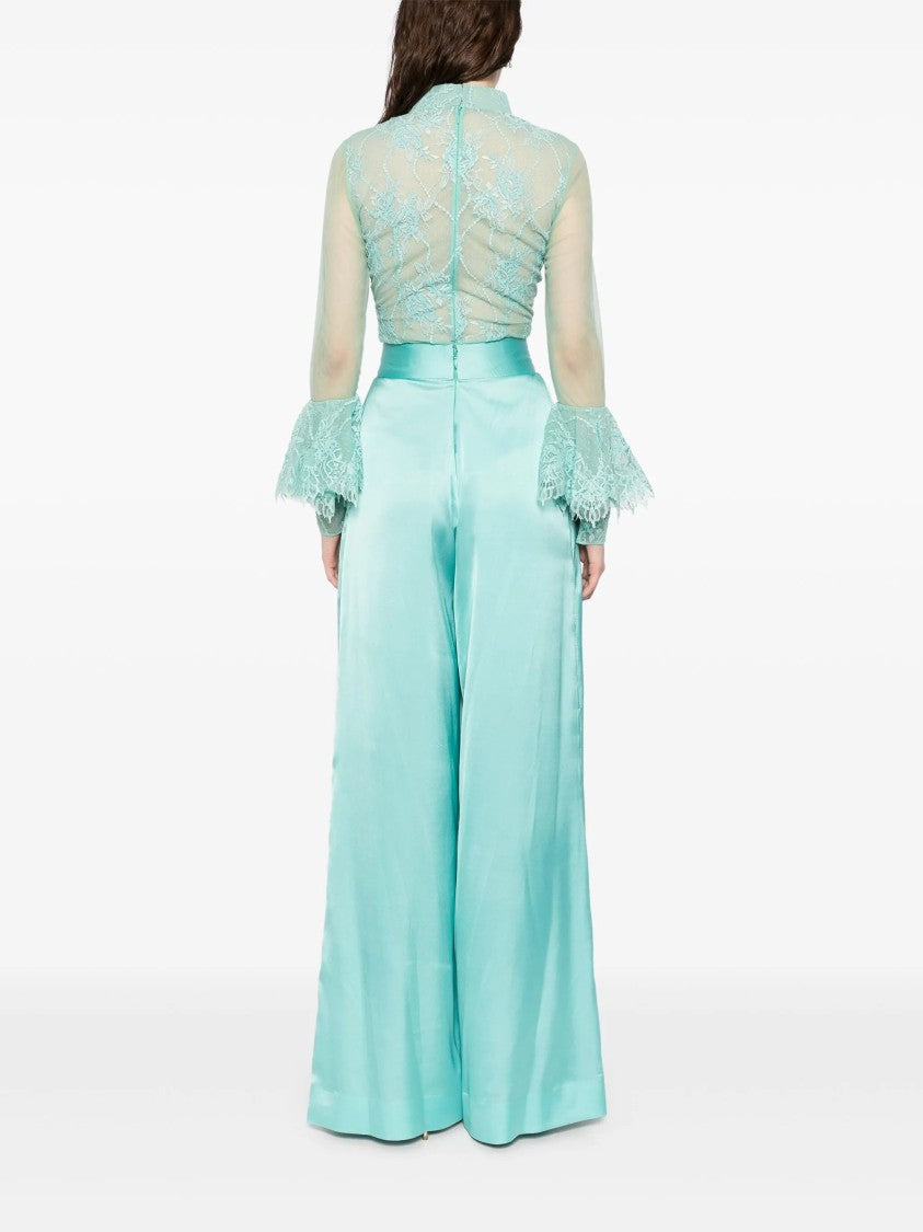 Saiid Kobeisy Lace Bodysuit With Coco Pants