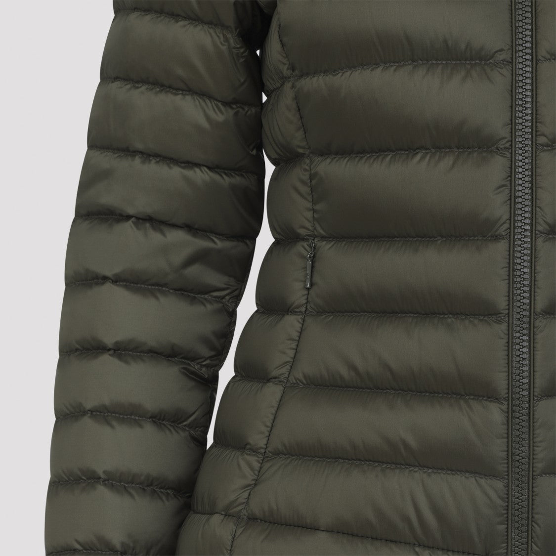 Moncler Tailored Green Polyamide Down Jacket