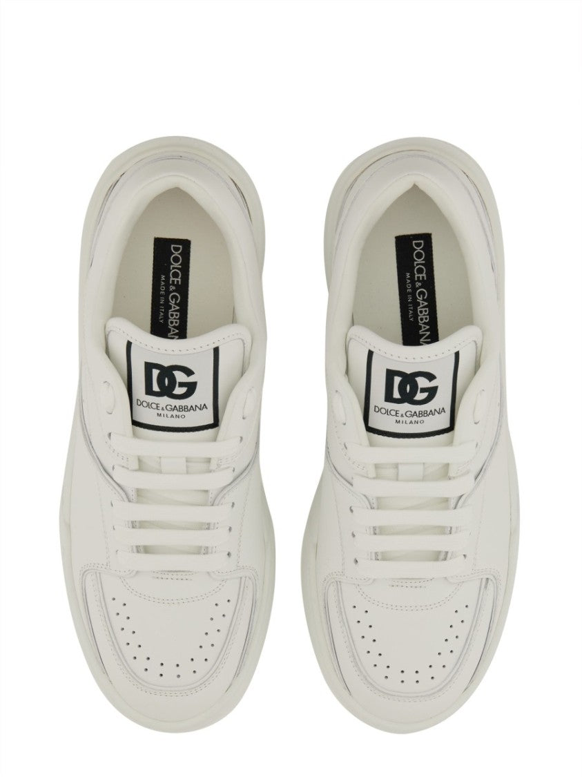 Dolce & Gabbana New Roma Leather Sneakers