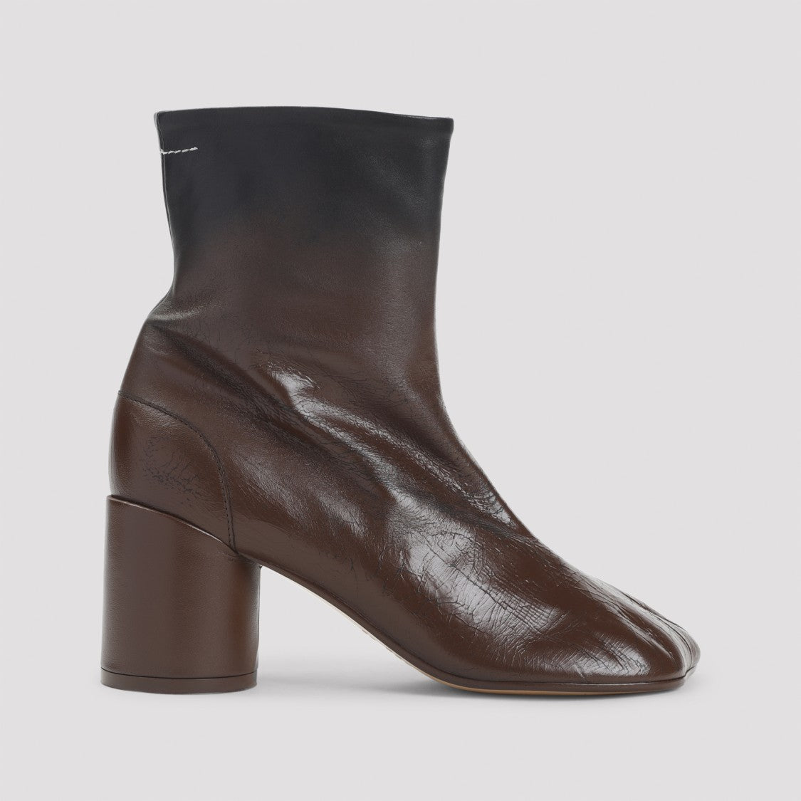 Mm6 By Maison Margiela Black Ovine Leather Boots