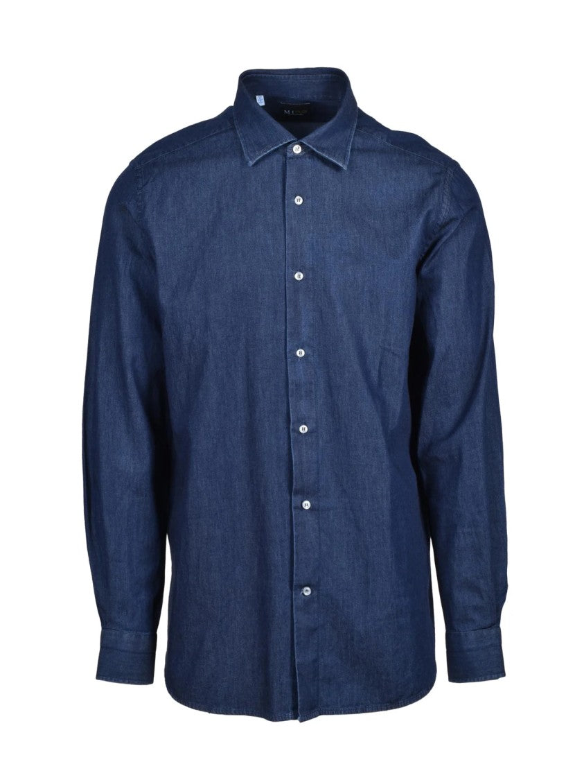 M100 Blue Cotton Shirt