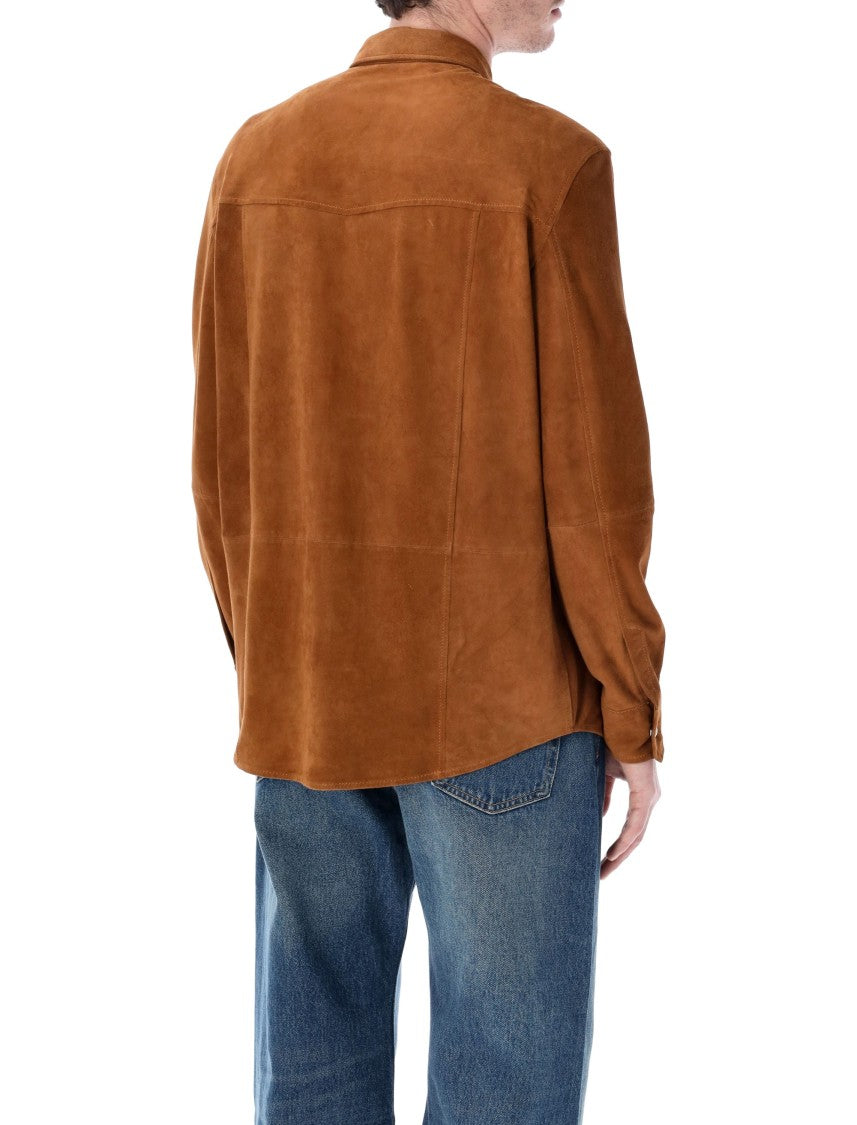 Sword Sword 6.6.44 Suede Texan Shirt