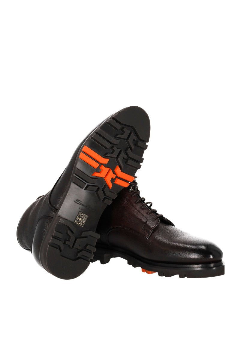 Santoni Deer Leather Polacchino Mod. Logan