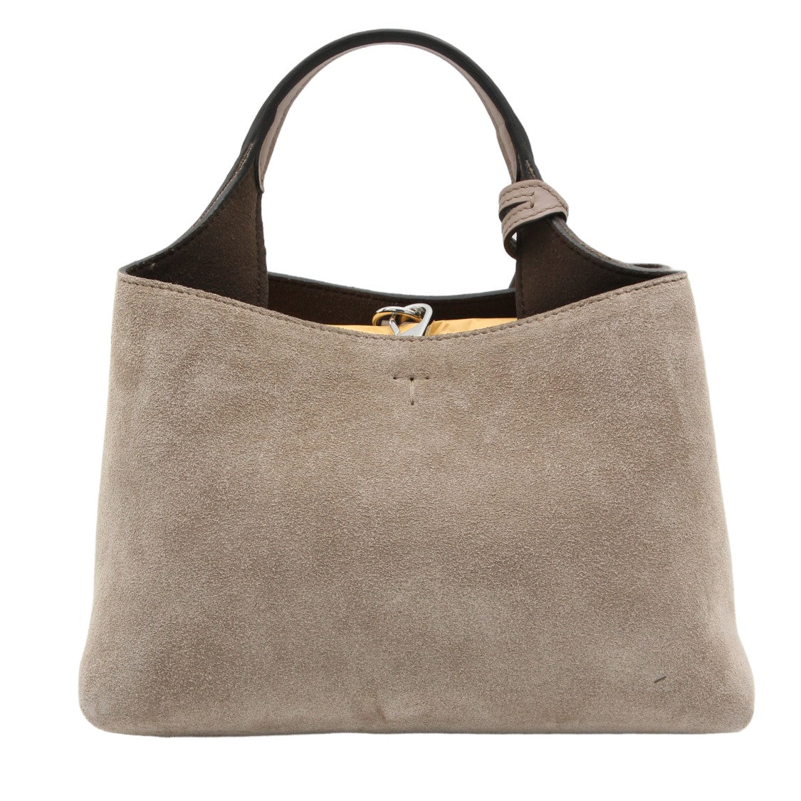 Tod's Trapezoidal Suede Handbag