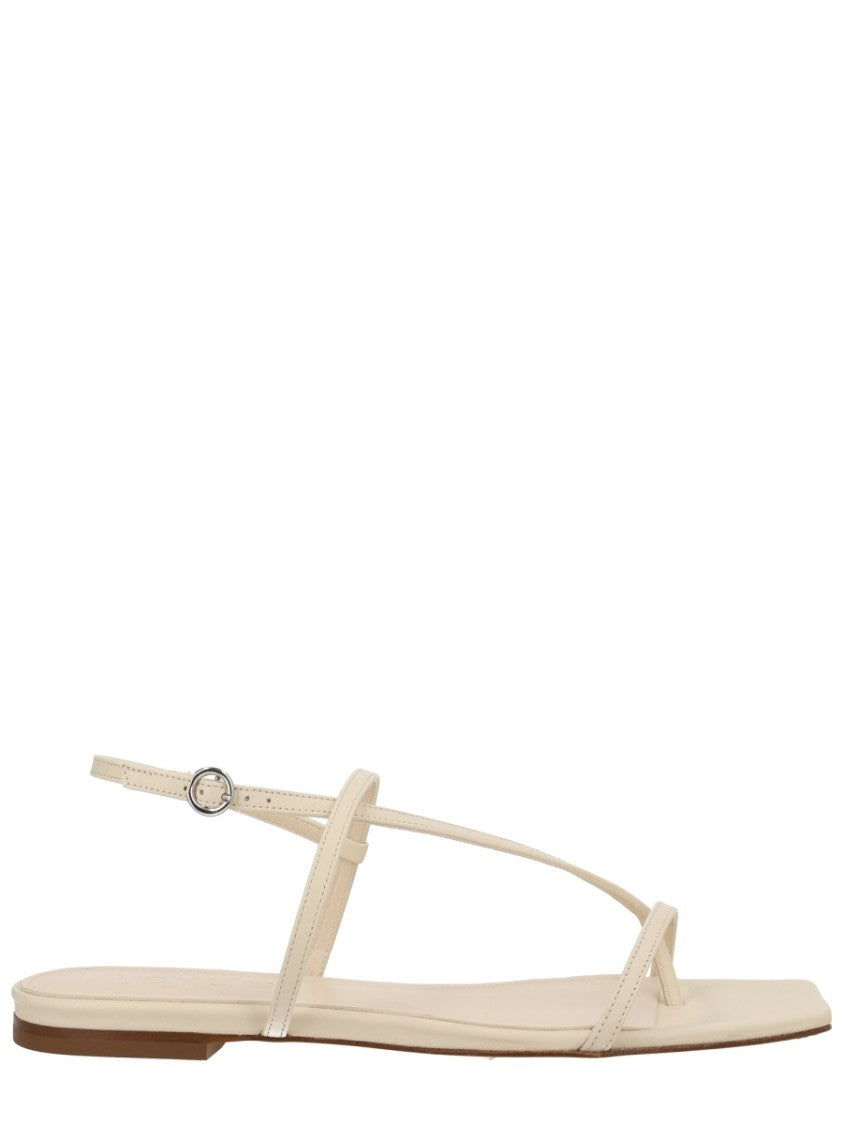 Aeydē Thong Sandal With Adjustable Ankle Strap And Minimalist Design