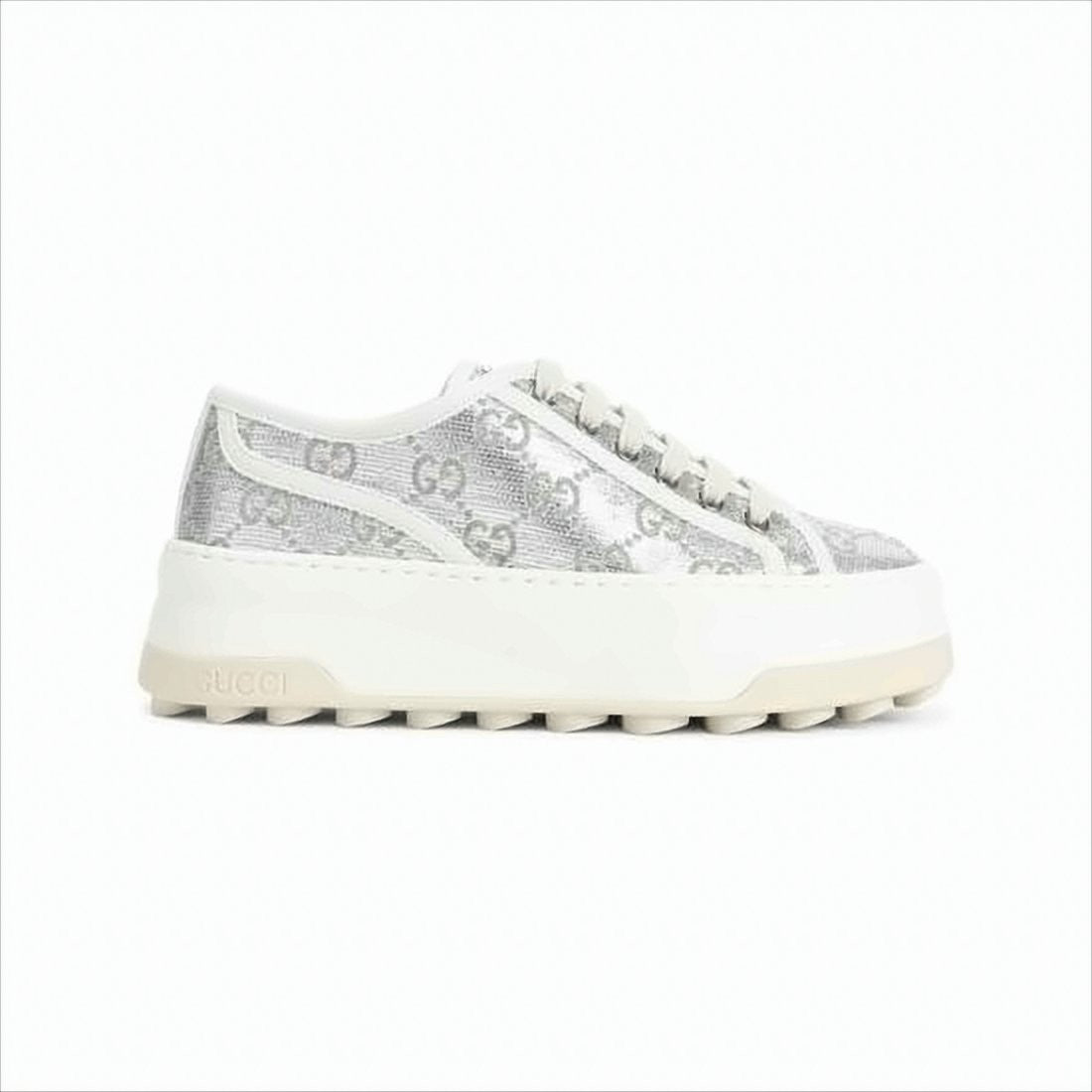 Gucci Platform Sneakers With Subtle Monogram