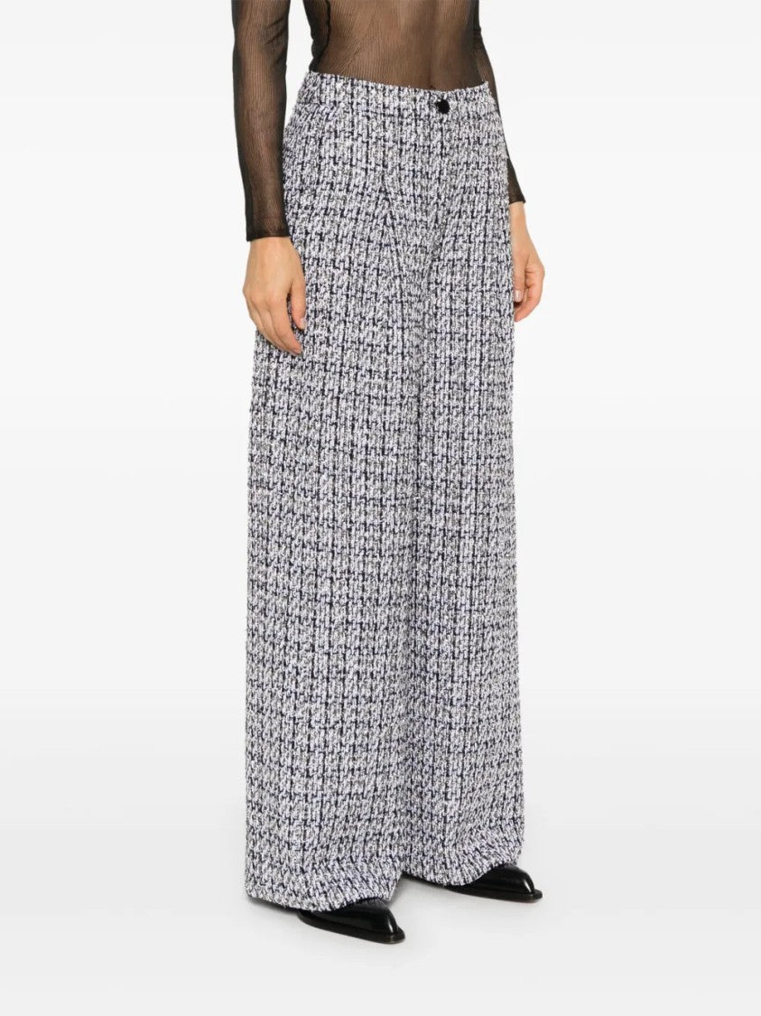 Karl Lagerfeld Tailored Minimalist Trousers With Refined Silhouette