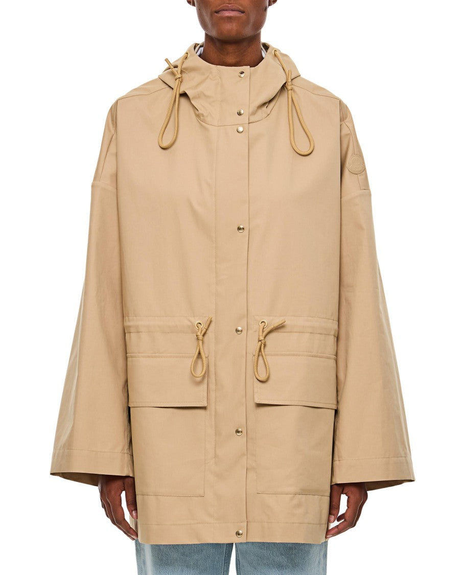 Moncler Gaillon Hooded Parka In Cotton